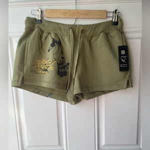 Ed Hardy Butterfly Fleece Shorts